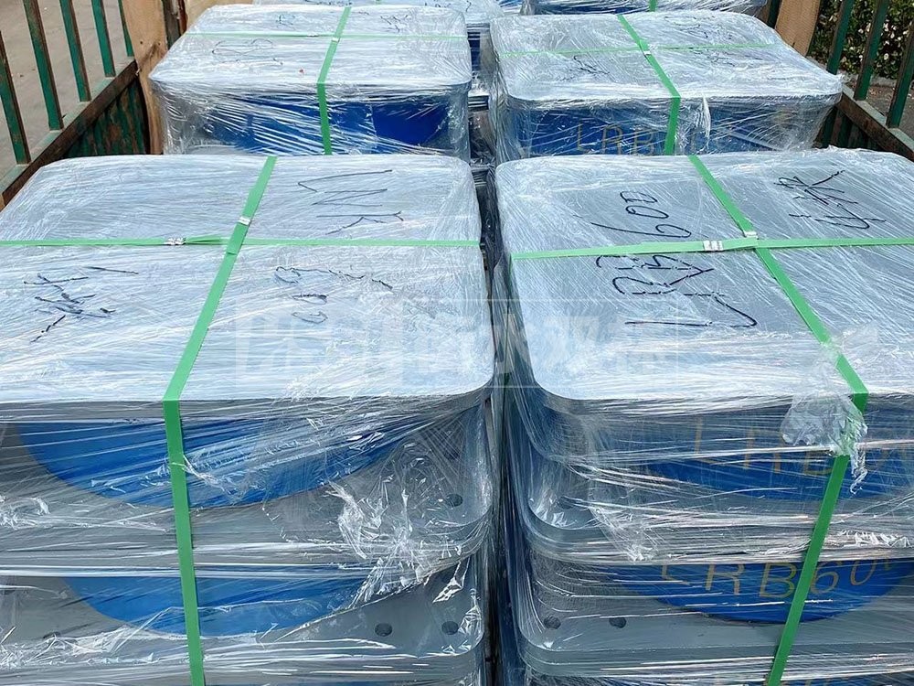 高阻尼橡胶隔震橡胶支座厂家 LNR隔震支座1400源头工厂 LNR600天然橡胶隔震支座什么价格